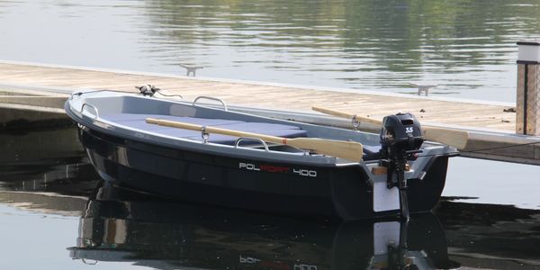 Romantic rowing boat
