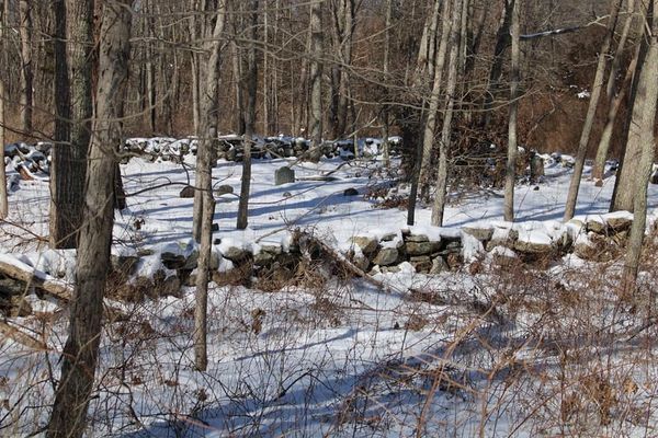 Killam Cemetery, Preston CT - Before