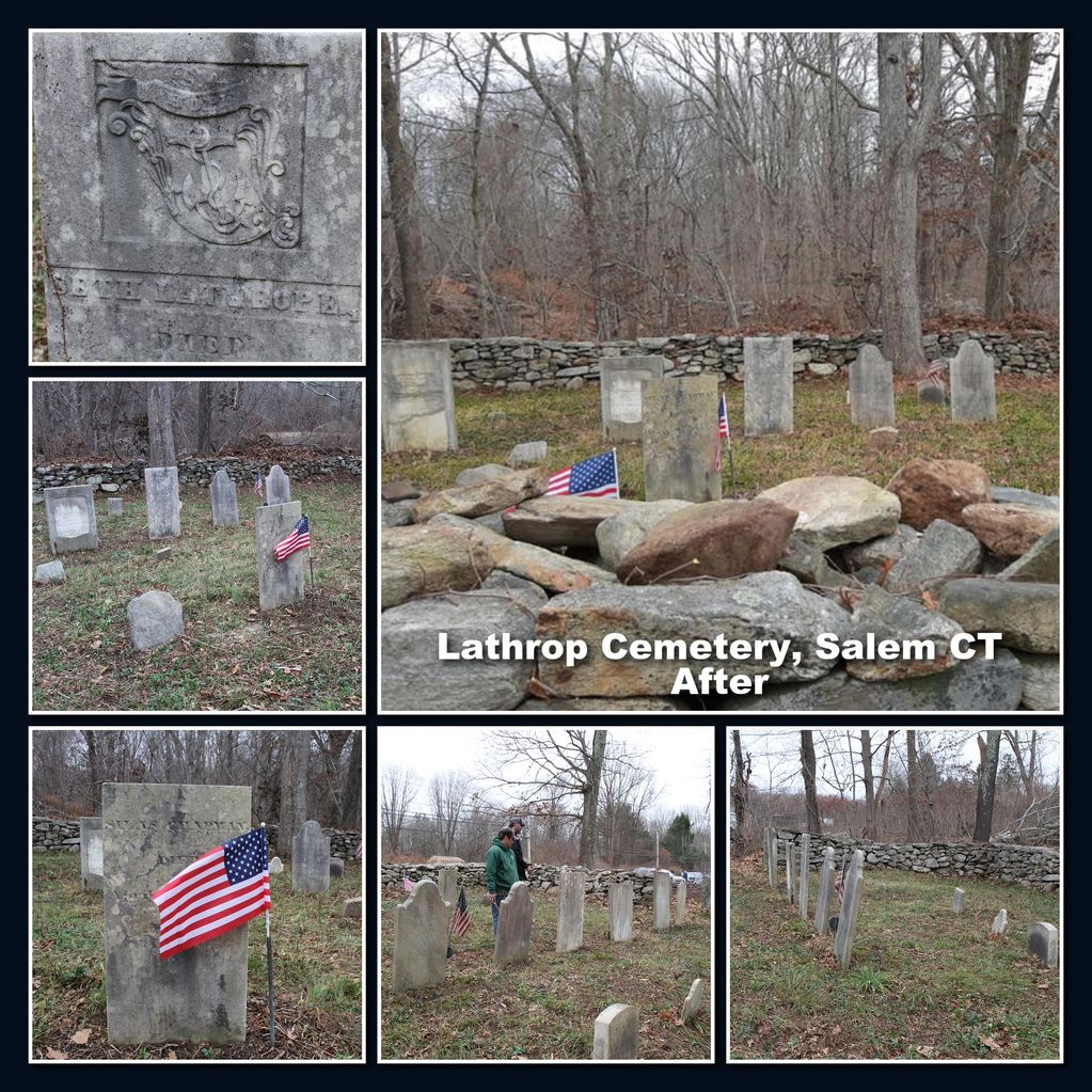 Lathrop Cemery After, Salem CT