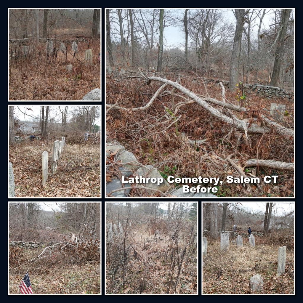 Lathrop Cemetery, Salem CT