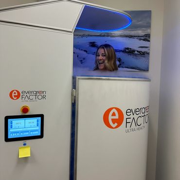 Experience whole body cryotherapy in Lake Oswego for workout recovery, soreness, energy, & wellness.