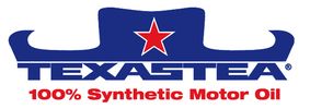 Logo for Texatec synthetic motor oil with a Texas star.