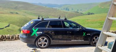 Starlink installation in a very rural area, there is another property at the other end of the valley