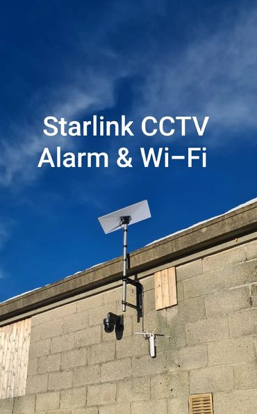 Pro Install Starlink CCTV Security Wi-Fi solutions
