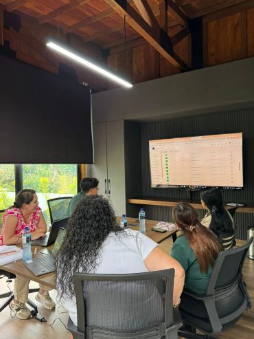 group of people working with flowspitality team with a hotel in antigua guatemala