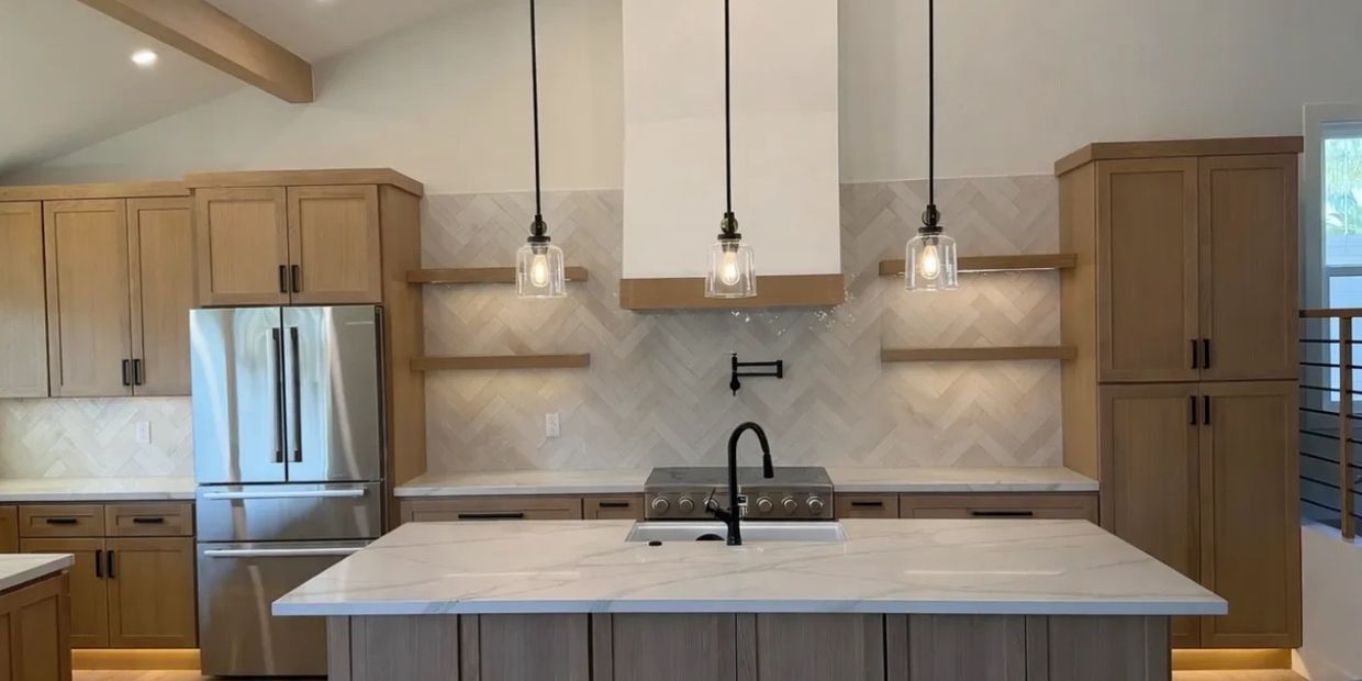 Kitchen renovation completed by Justice Renovations in Canyon Lake, CA