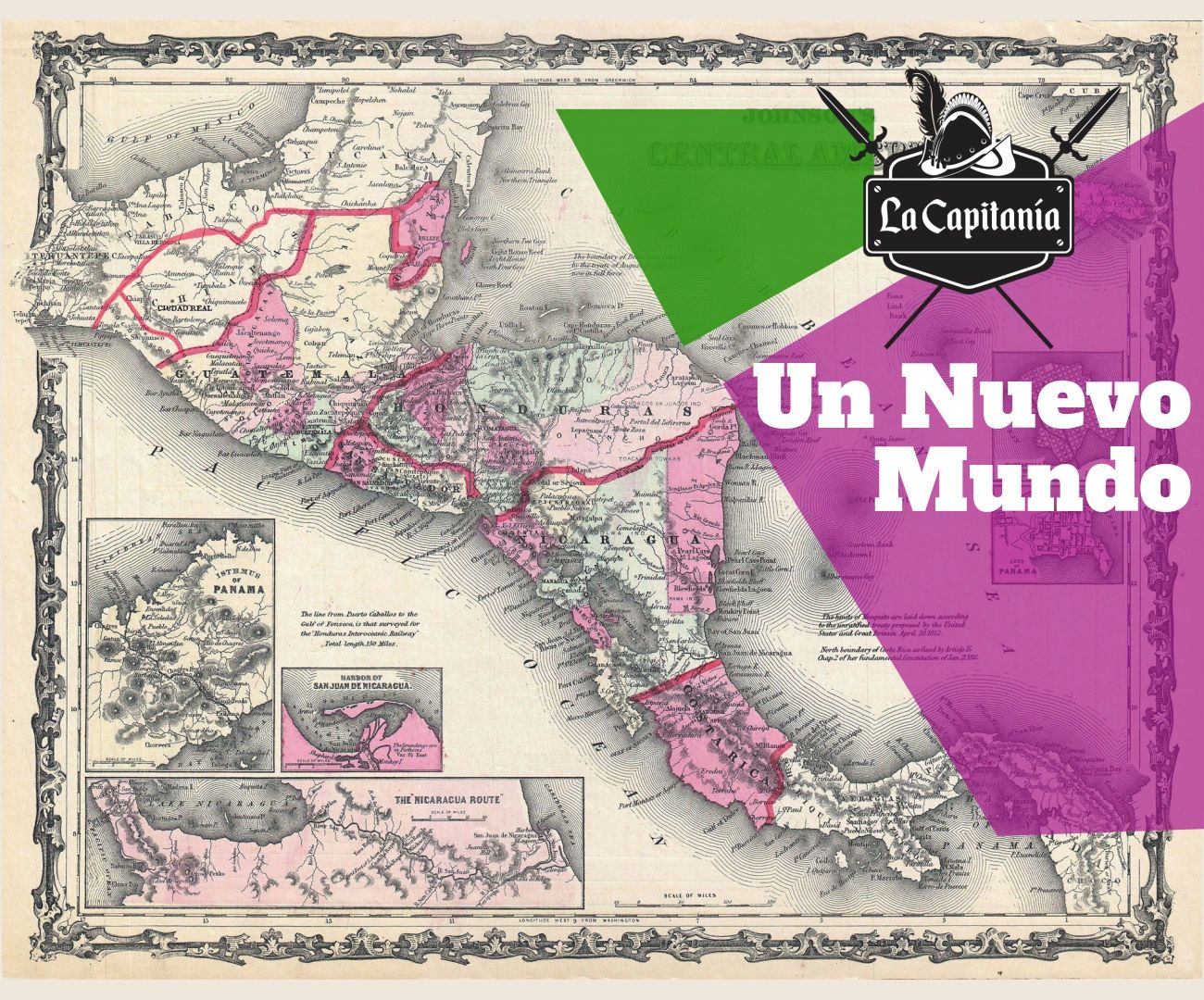 Mapa de la Capitanía General de Guatemala
