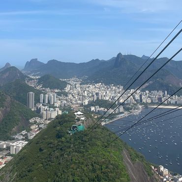 Ausblick vom Zuckerhut in Rio de Janeiro