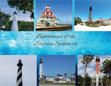 "Capture the beauty of the iconic lighthouses along the eastern seaboard with this stunning photogra