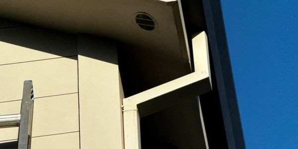 Prepainted galvanized downspout