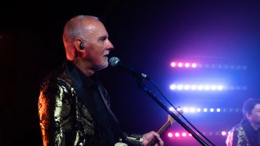 A photo of the band Re-Release performing live.