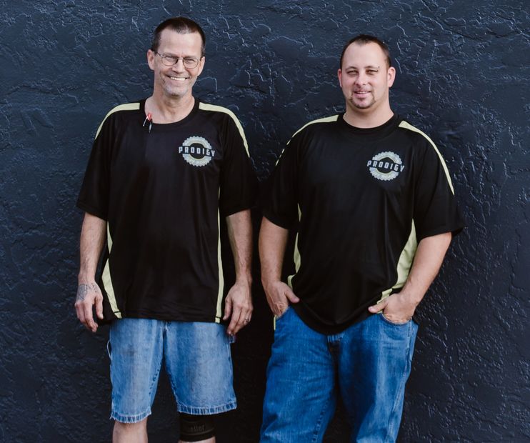 Cliff Gilman and Dave Vanella. Owners of Prodigy Automotive
