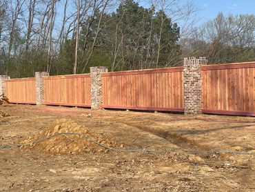Custom Eastern Cedar Fence