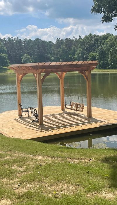 Deck with Pergola