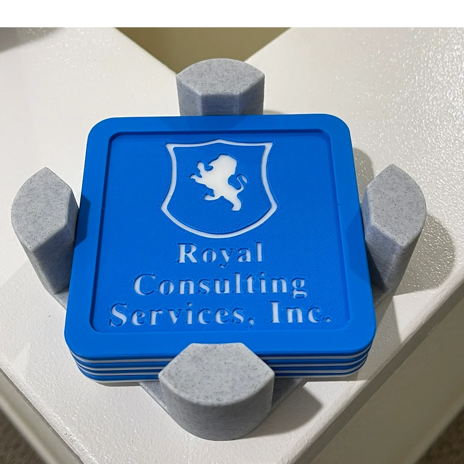 Custom Coasters and Coaster Holder