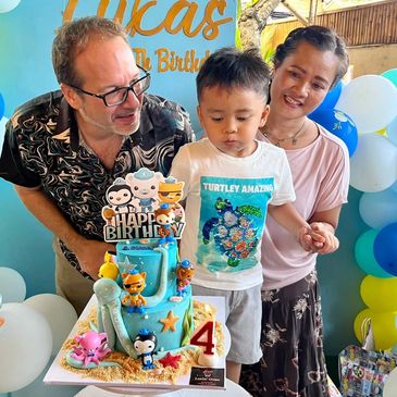 Birthday Parties for children in Sanur: At KidzCafe your Kid's birthday wishes come true