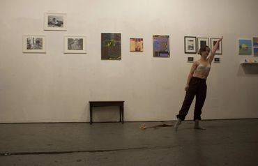 Catherine Eng performing at PILOT show.