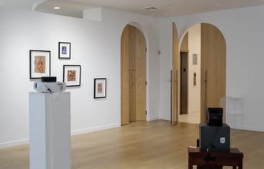 Photograph of art show.