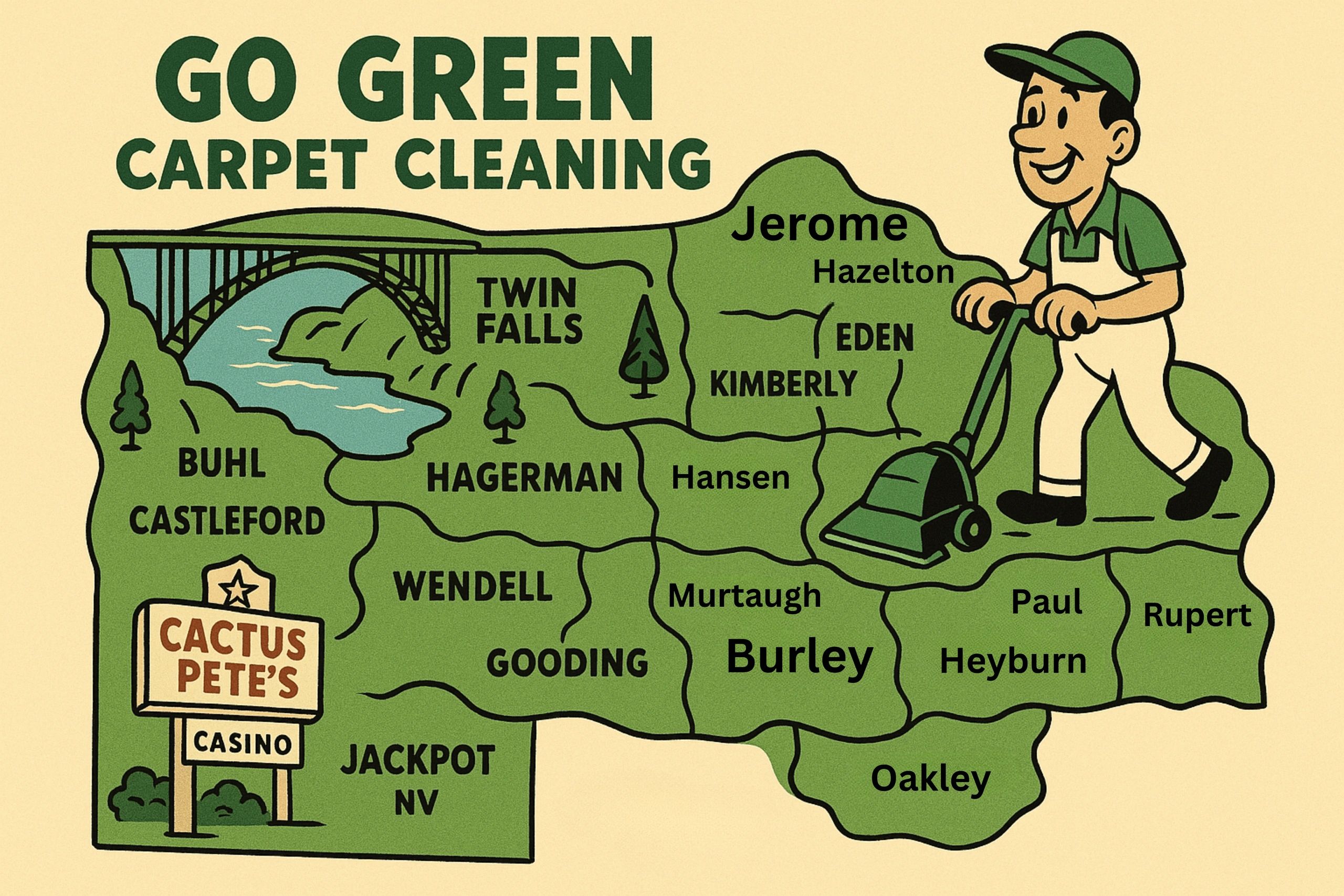 Go Green Carpet Cleaning in Twin Falls Idaho