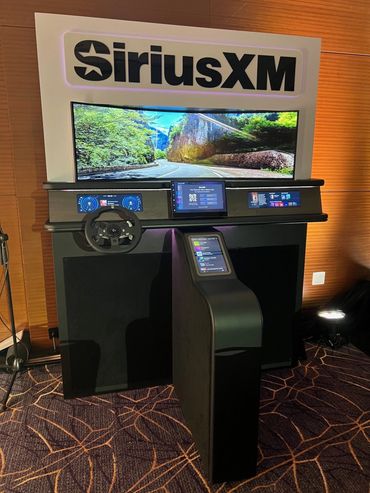 Finished "Big Buck" kiosk for CES