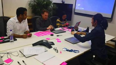 Jason running user interviews