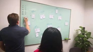 Jason leading sketching session