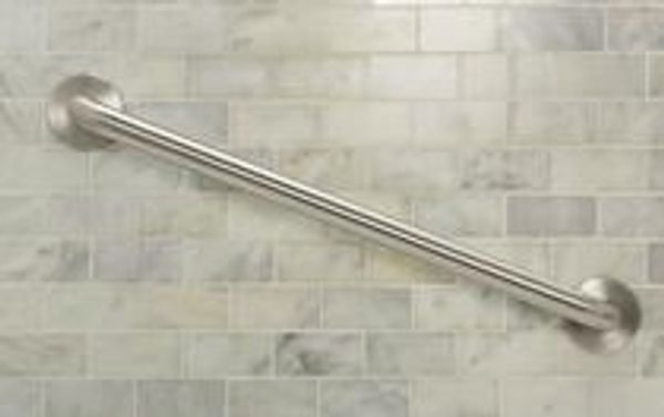 A grab bar attached to a wall