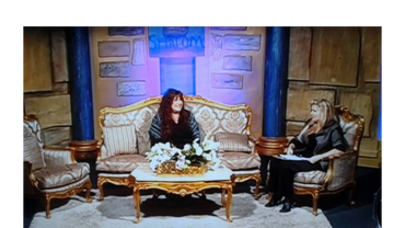 Minister Tracey with Prophetess Lola Rondou at The Cross TV 2018