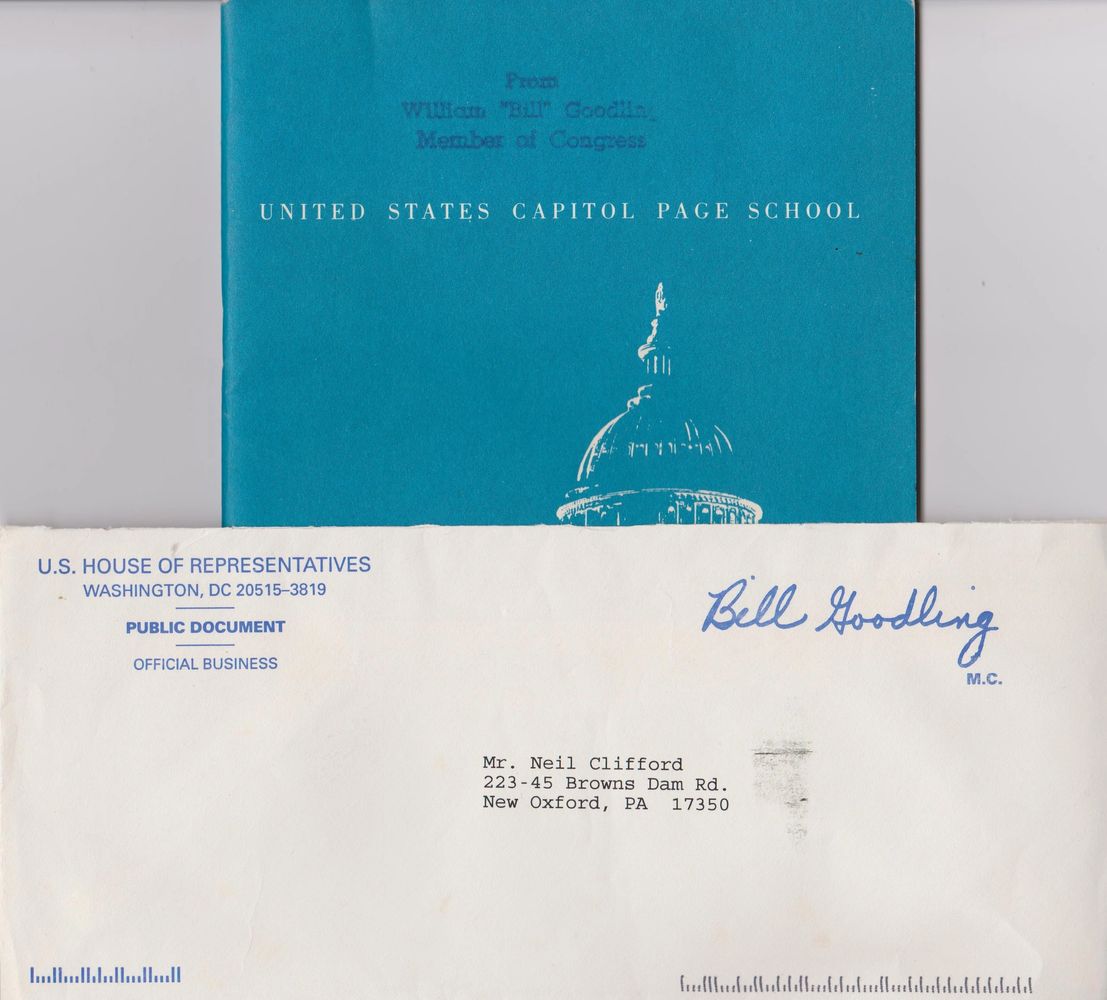 I wrote to my Congressman as YOUNG MAN 14 YEARS YOUNG LOOKING TO SERVE