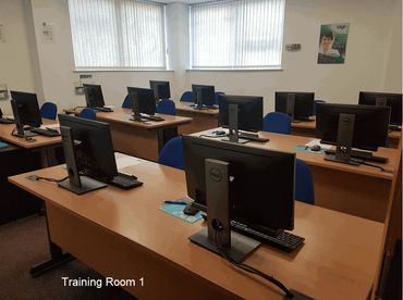 Training Room 1, 1st Floor: Accommodates 12 Delegates + Trainer