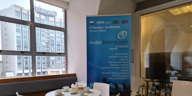 Our Training Facilities are in Belfast City Centre - opposite the Europa Hotel