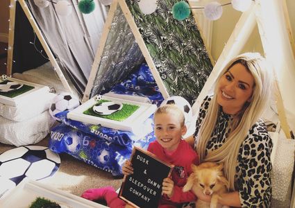 Nicola McLean - Model and TV personality
@nicolamclean30
sleepover tent hire celebrity