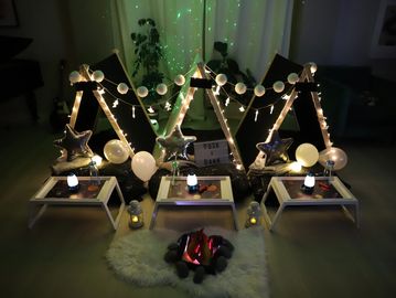 stars and space sleepover idea
stars and space sleepover party