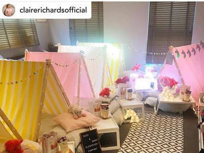 claire richards
@clairerichardsofficial
sleepover tents