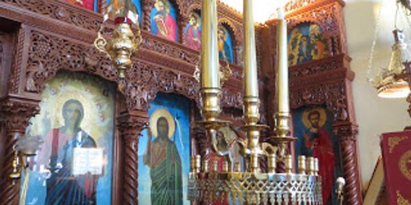 The Iconostacia in The Greek Orthodox Church of the Archangel Michael - Margate