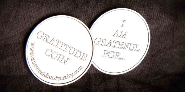 Gratitude Coins, Being grateful