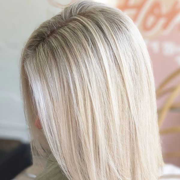 blonde highlights