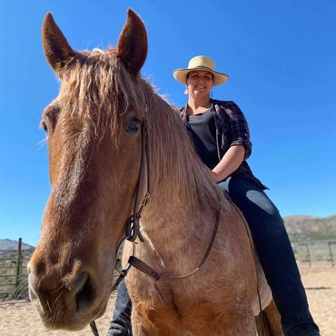 Katherine Yriarte, candidate for Washoe County Commissioner in District 5 is an avid equestrian