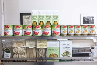 Gourmet Pastas and Sauces from the counter