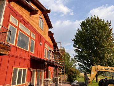 exterior before fresh coat of paint