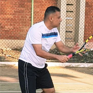 Enjoying Tennis