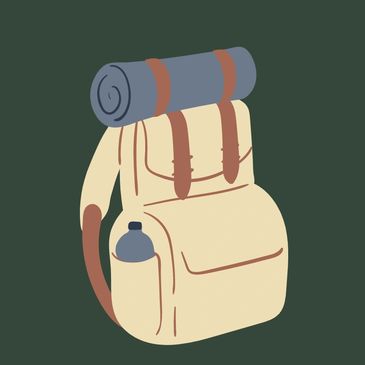 Backpack illustration