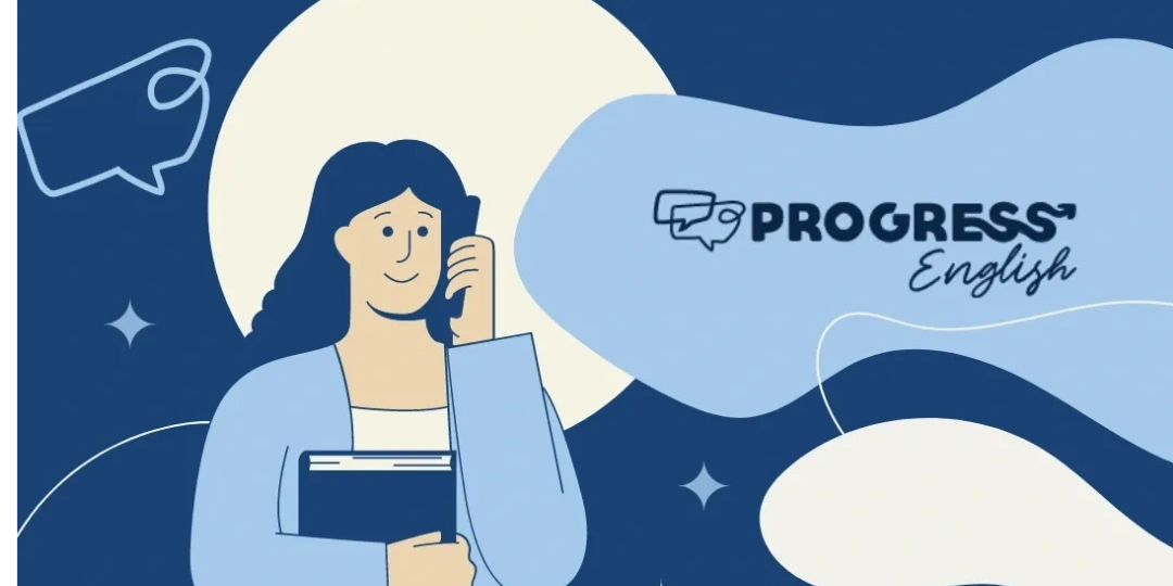 Student learning English