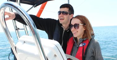 Learn to sail with a certified Sail Canada instructor. You will  learn in a fun relaxed environment 