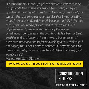 Assistant Planner testimonial