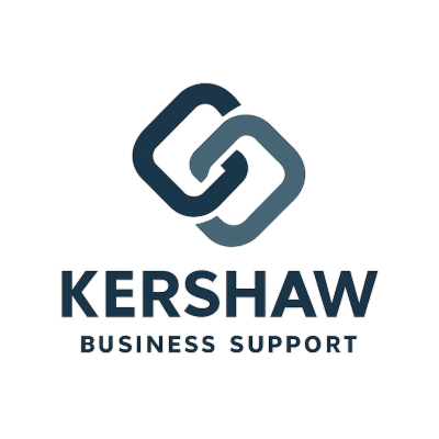 Logo of Kershaw Business Support with linked chain design.