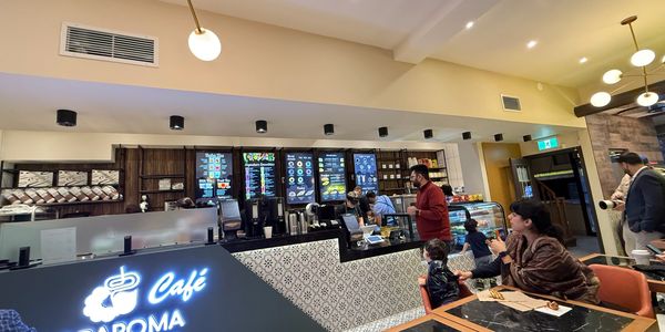 Complete commercial electrical build from zero for Bobaroma Georgetown by Green Cables Tech Electric