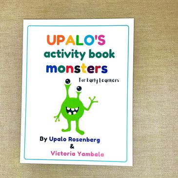 Upalo's activity Book Monsters - For early learners