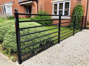 Bespoke railings fitted in Essex.