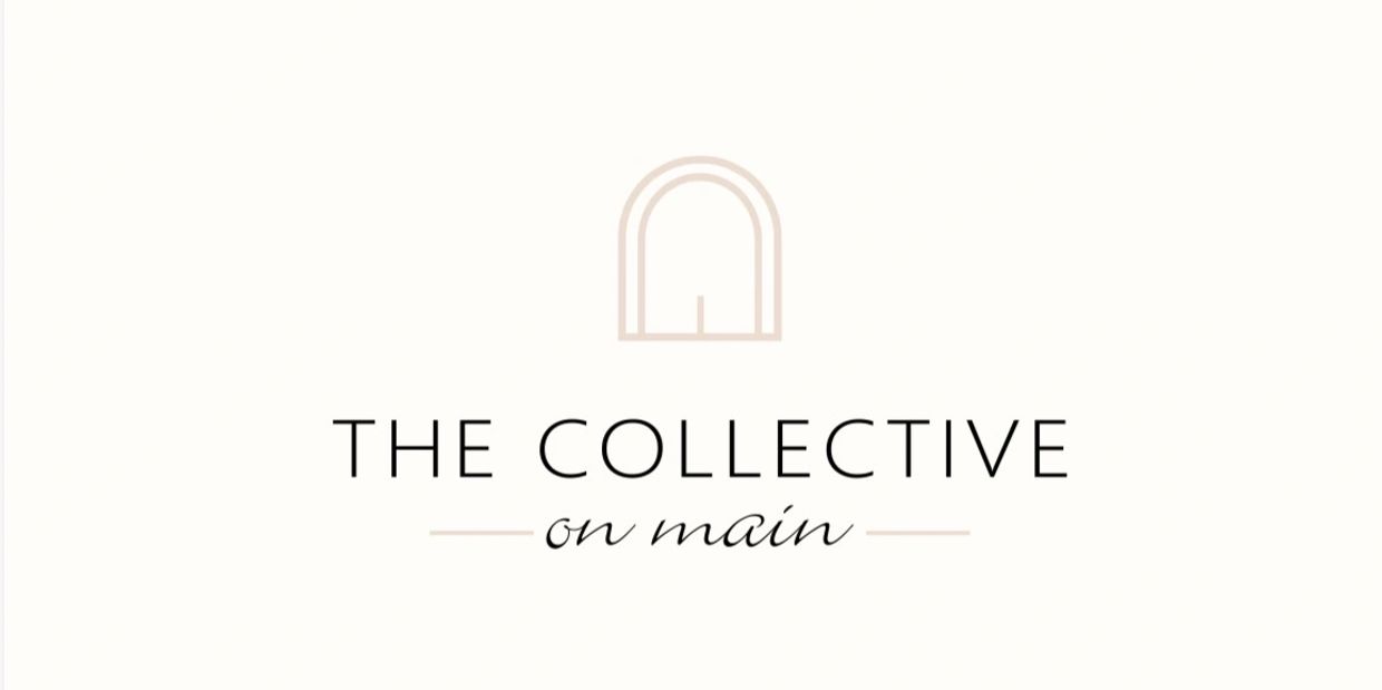 Elegant logo for The Collective on Main with minimalist design.